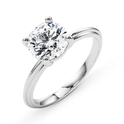 The Signature Cushion Engagement Ring Style ENG127 