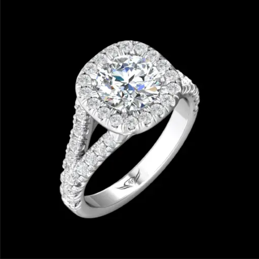Martin Flyer Flyer Fit Engagement Ring DERMH40SCUQ-F-7.0RD