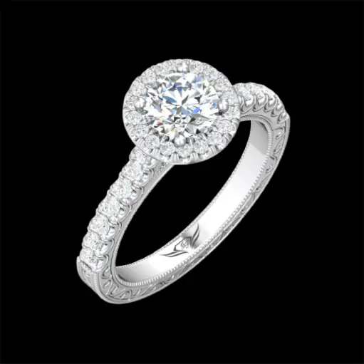 Martin Flyer Flyer Fit Engagement Ring DERMH5SQ-AENG-F-6.0RD 