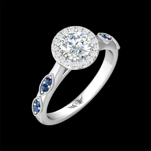 Martin Flyer Flyer Fit Engagement Ring DERMH36XSAQ-F-6.0RD 